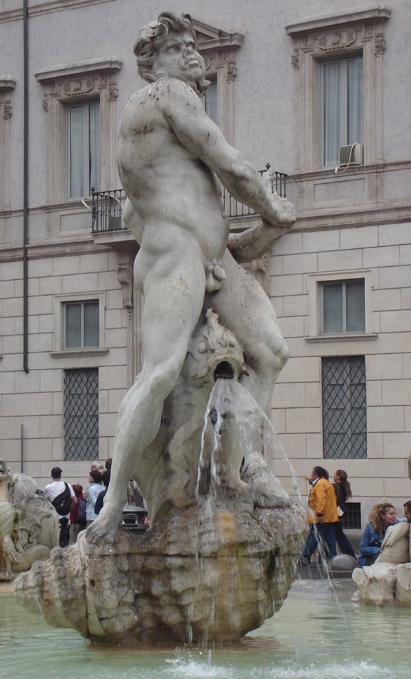 The Fountain of Moors. Piazza Navona