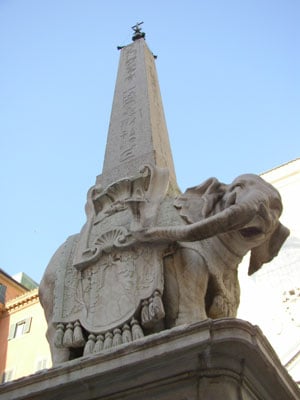 minerva obelisk bernini