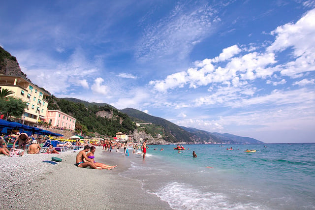 Beach Cinque Terre Monterosso