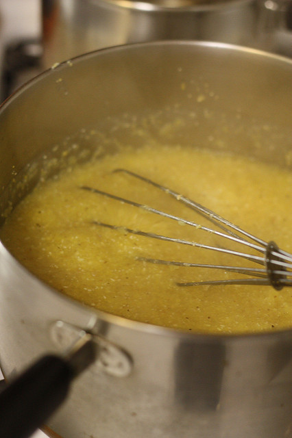 Polenta Cooking in Rome