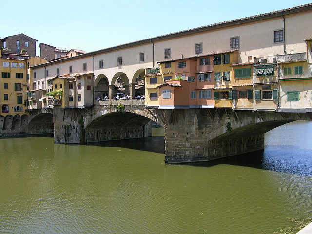 The Ponte Vecchio in florence