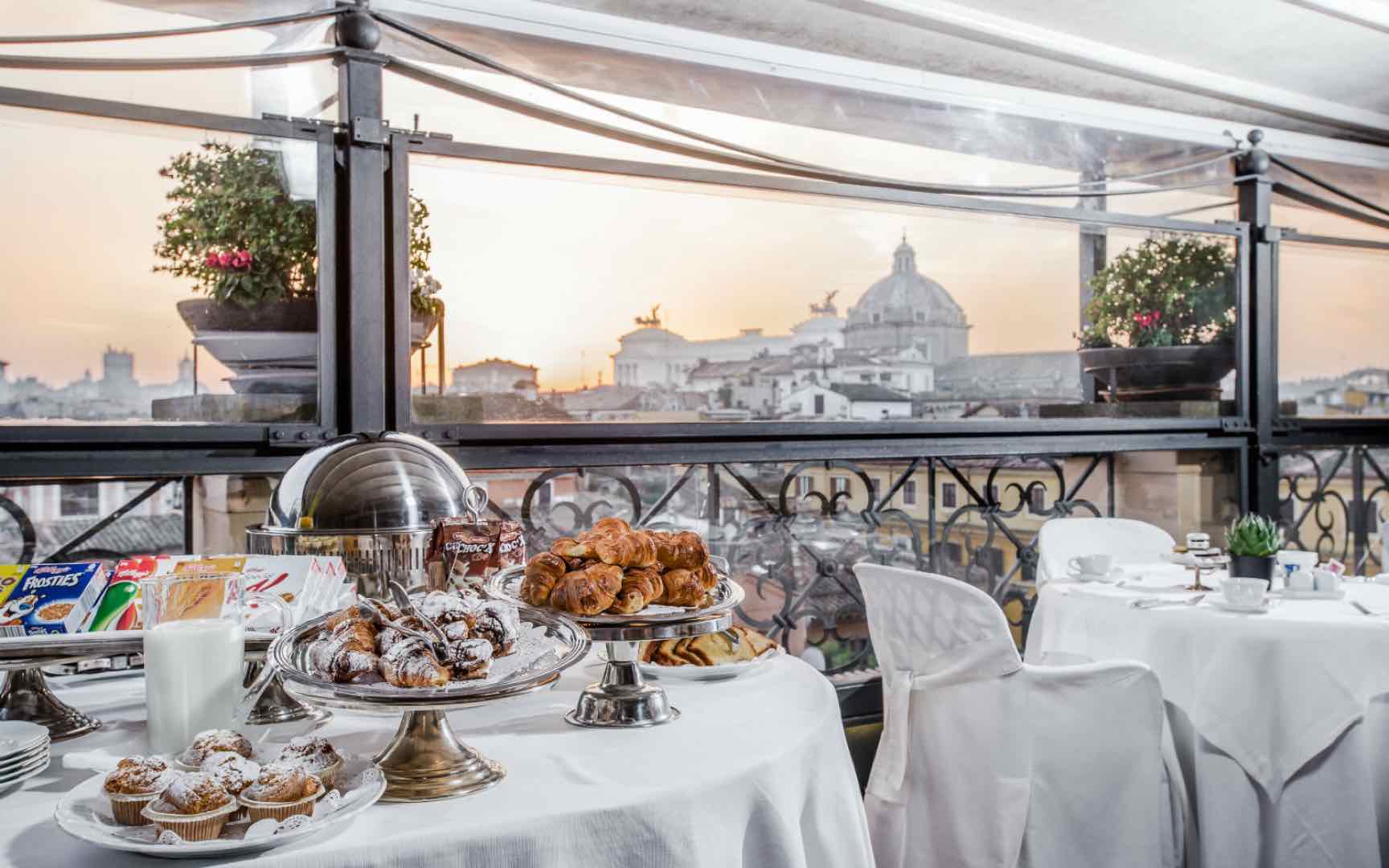 Minerva Roof Garden Rome Italy