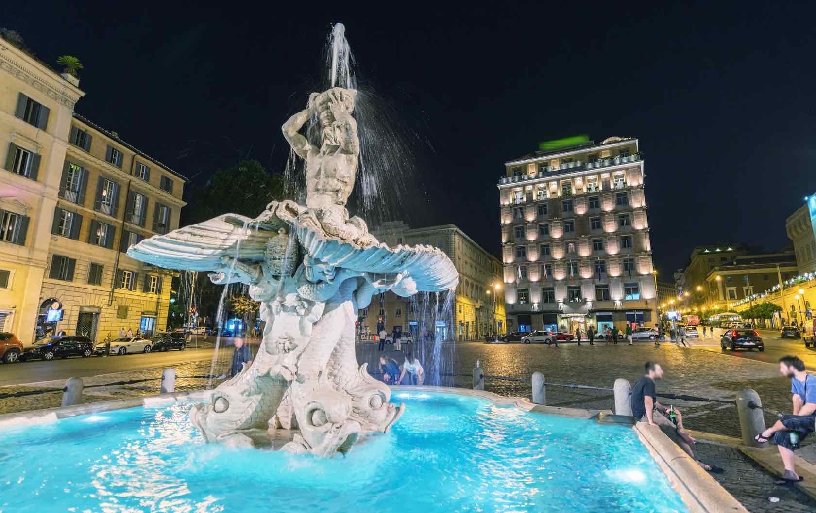 Triton Fountain Rome