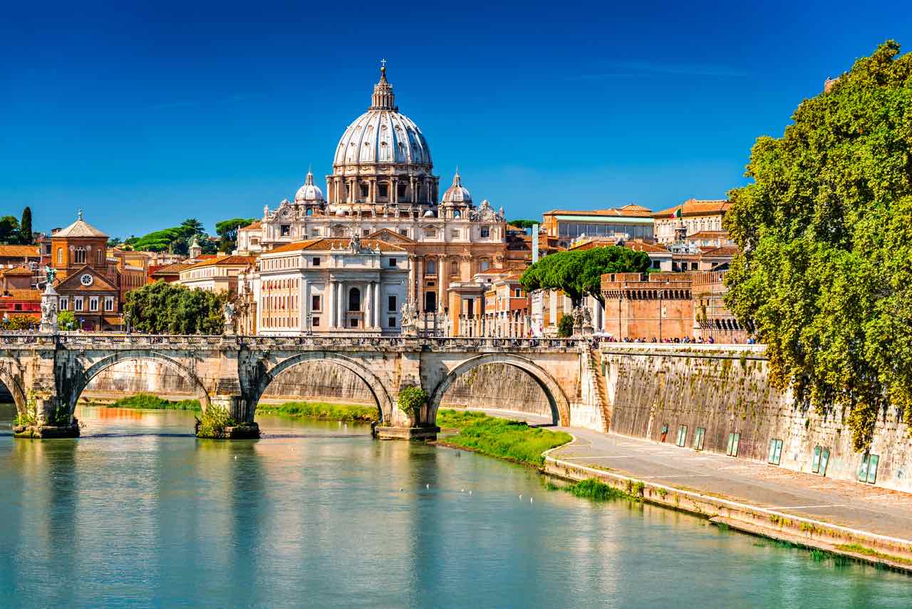 Vatican City from the Tiber