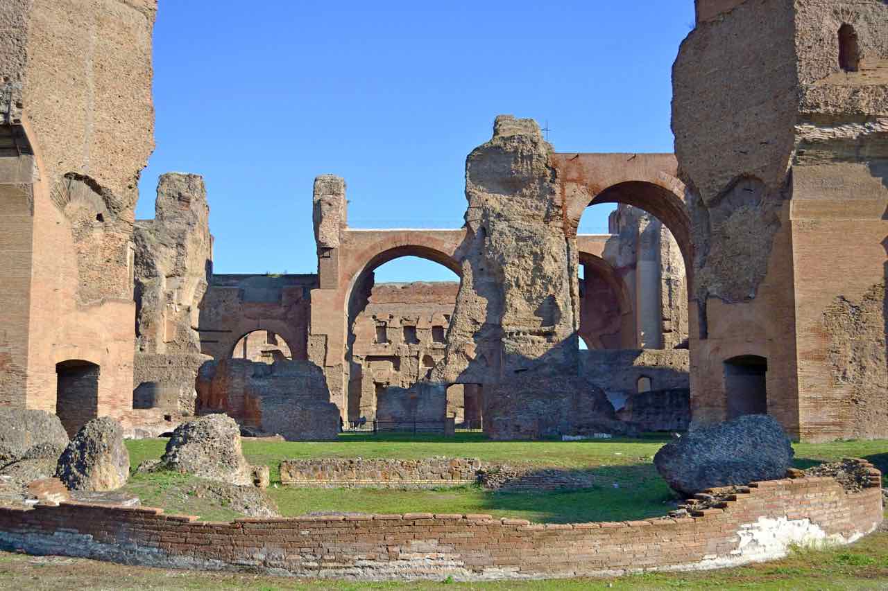 Roman baths in Rome