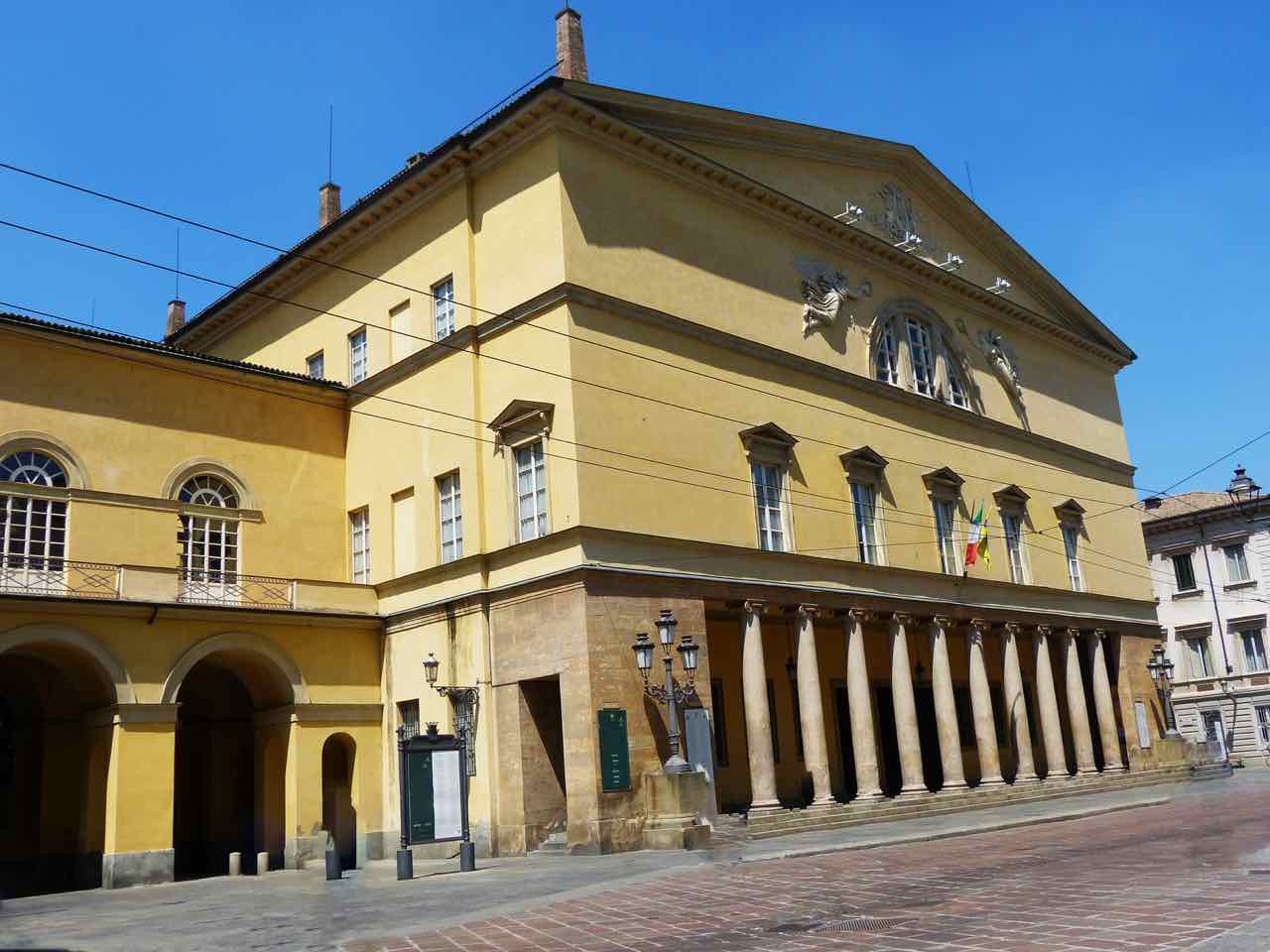 Theater in Parma Italy