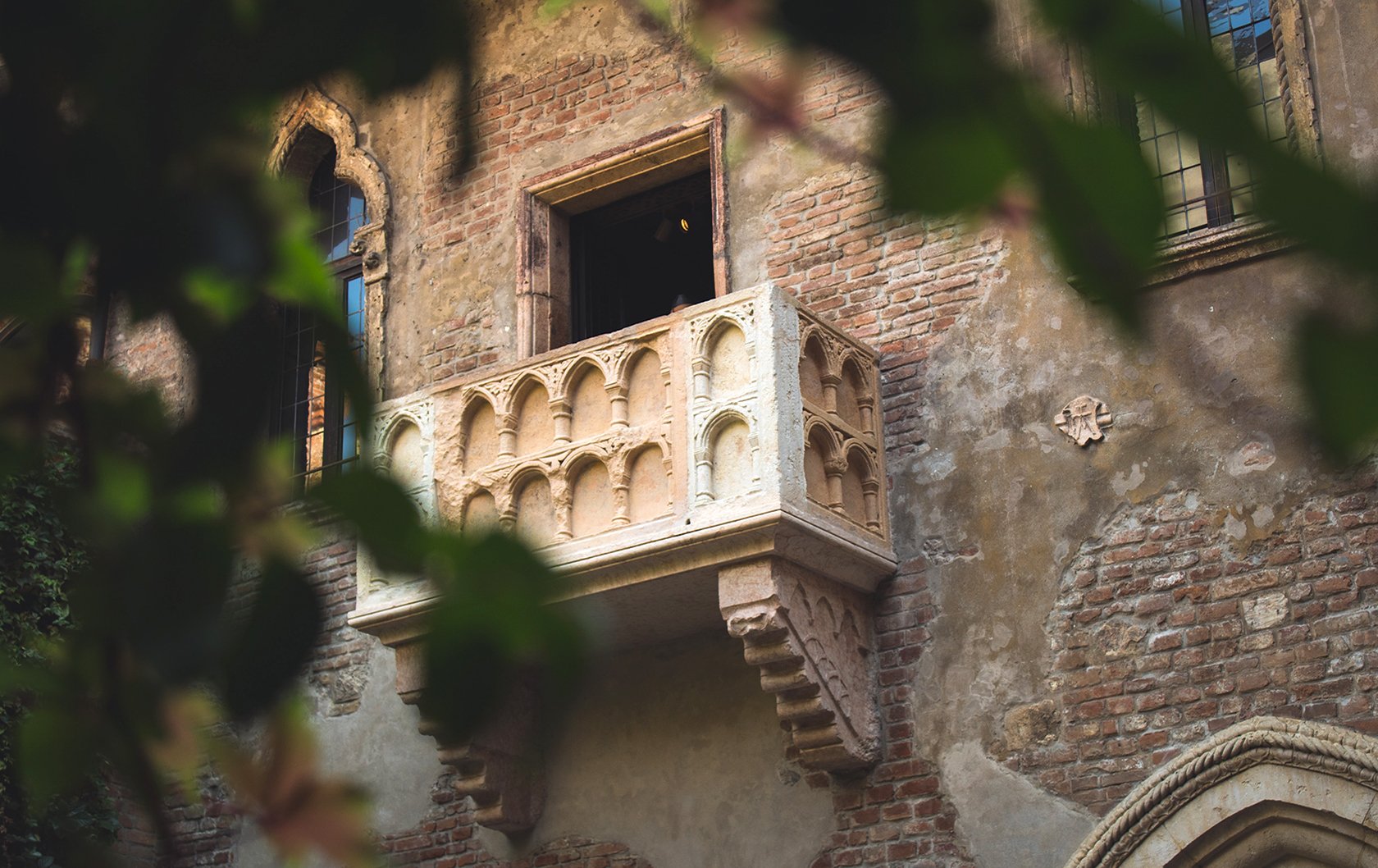 Juliet's Balcony in Verona