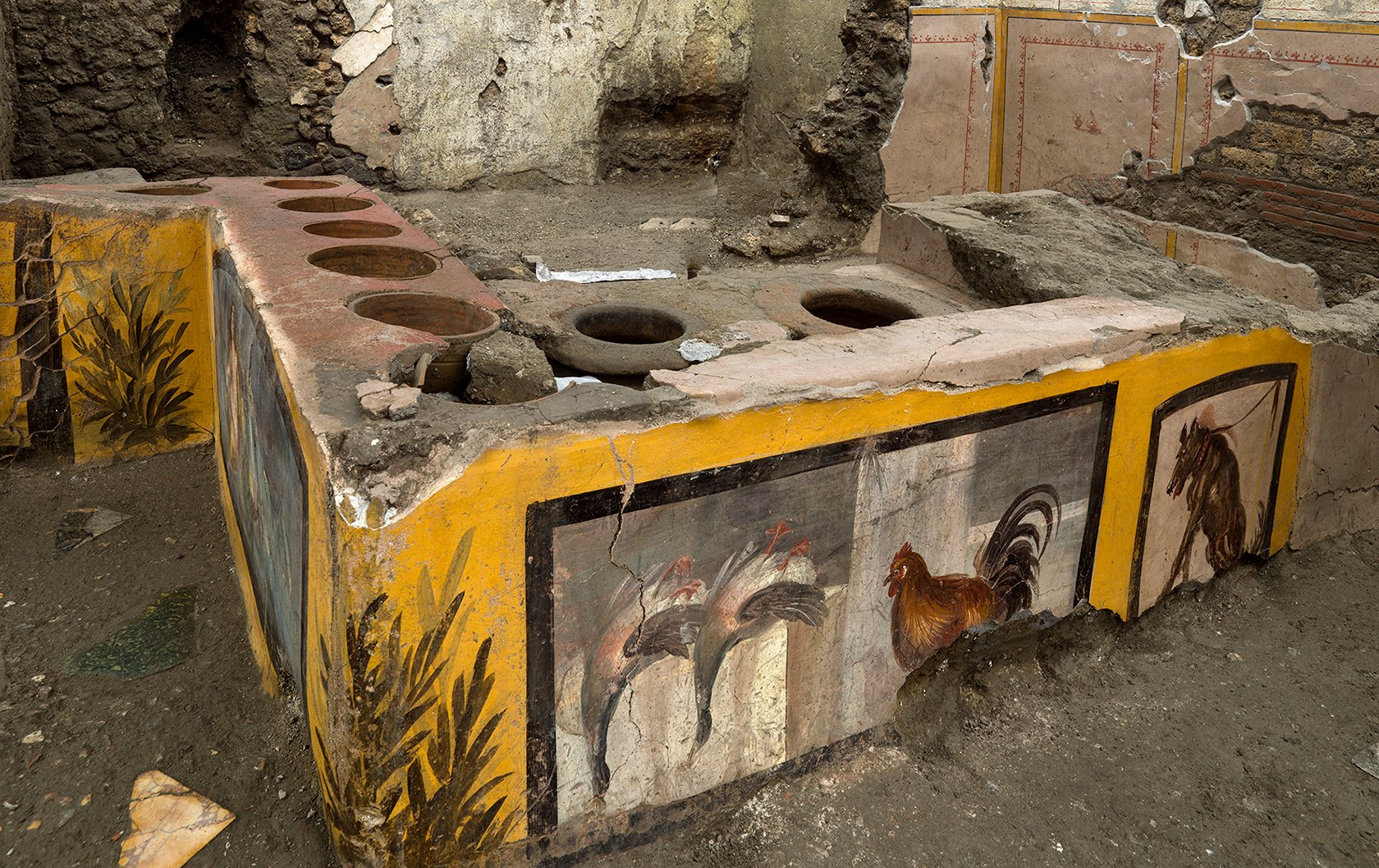 Pompeii ancient snackbar