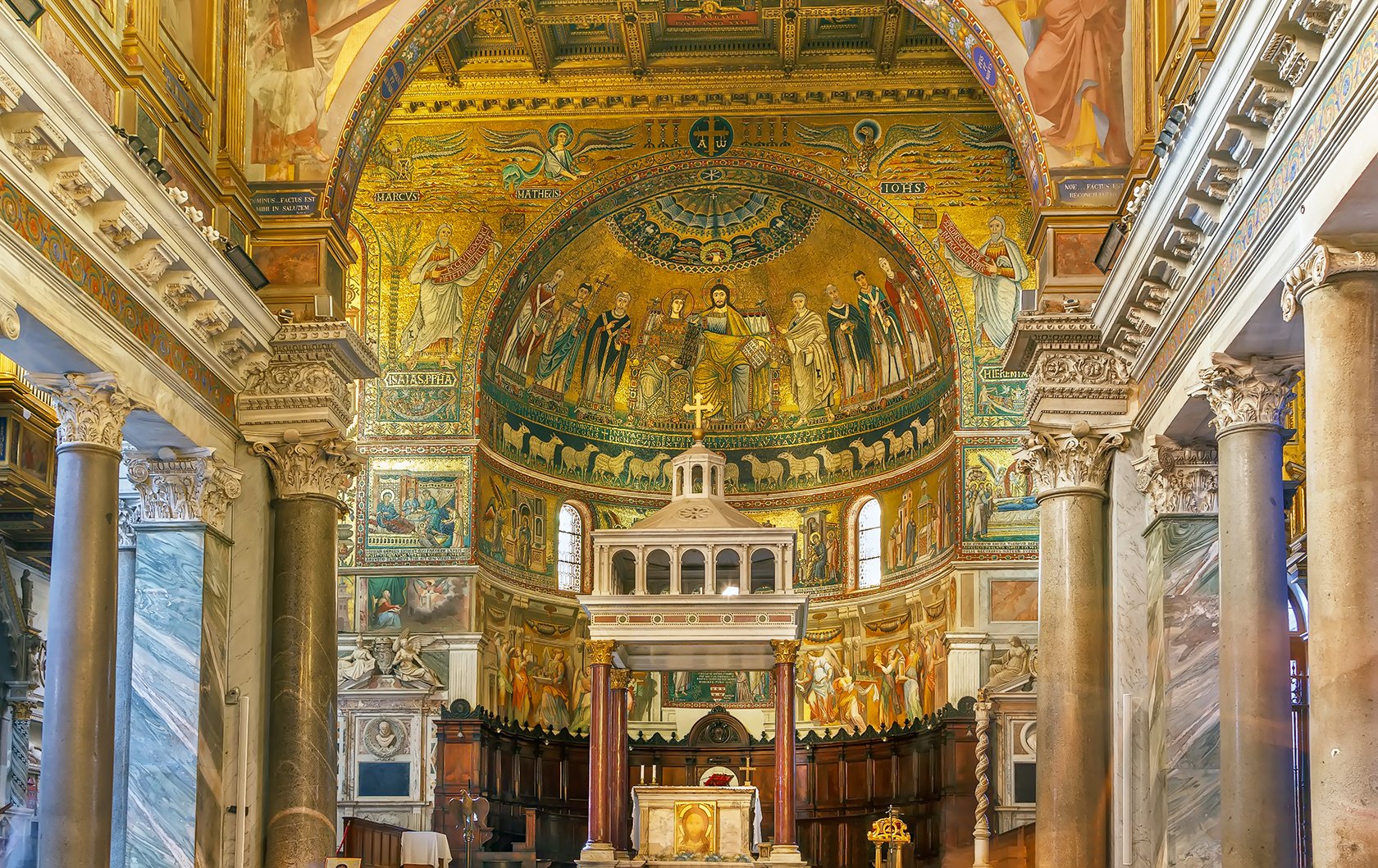 Basilique de Santa Maria in Trastevere 