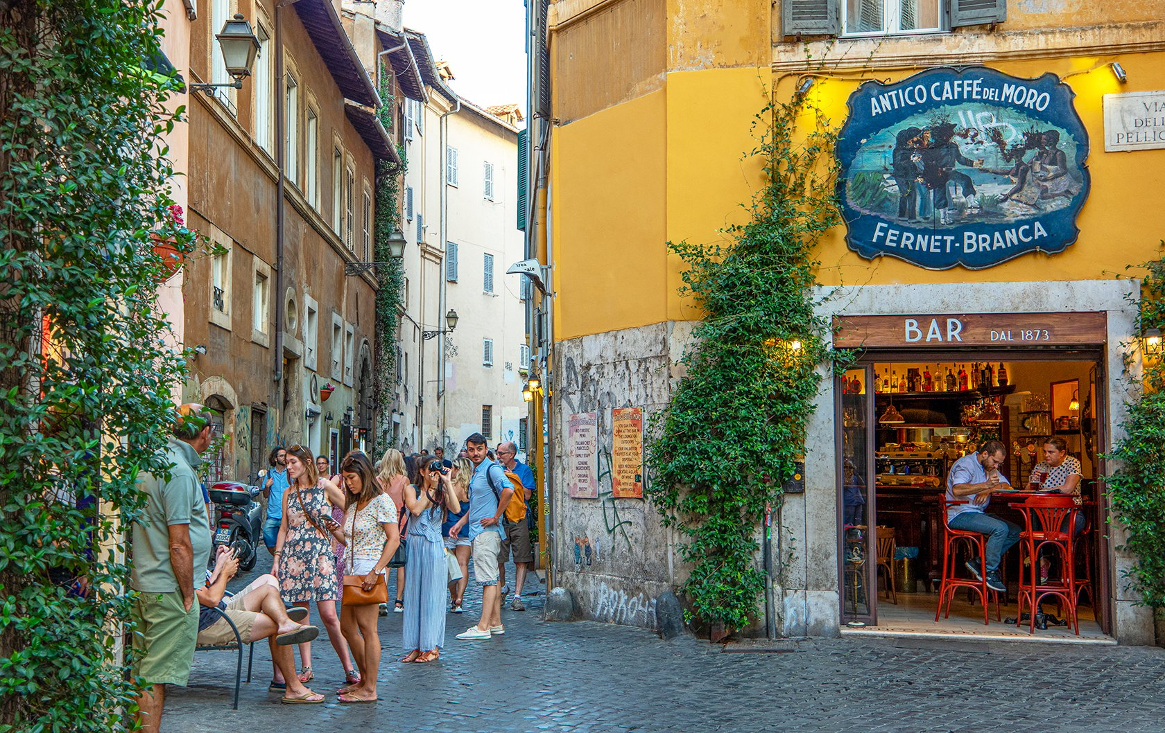 Street scene in Trastevere