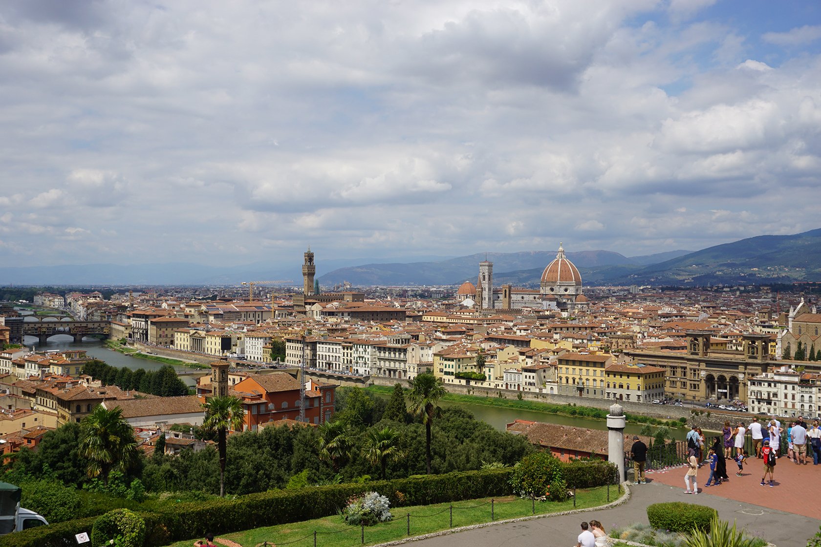 Visite à pied de Florence