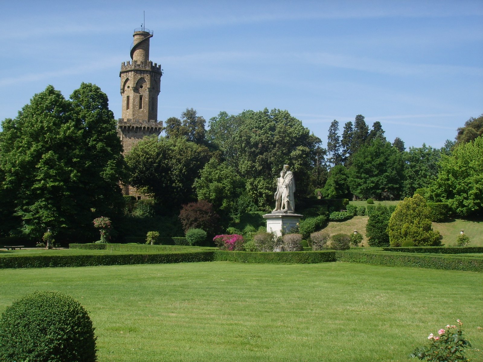 Florence Italy parks and gardens