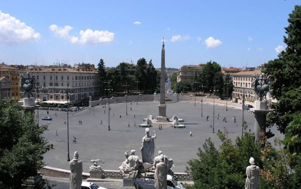 Rome’s Stately Piazza del Popolo