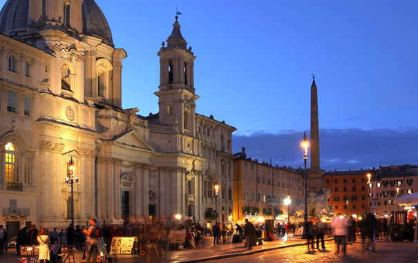 Rome’s Enchanted Evenings: City Sparkles By Night